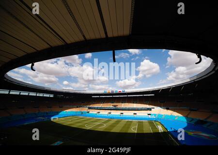 Allgemeine Ansicht während der UEFA Euro 2020, Gruppe E Fußballspiel zwischen Spanien und Polen am 19. Juni 2021 im La Cartuja Stadion in Sevilla, Spanien - Foto Joaquin Corchero / Spanien DPPI / DPPI / LiveMedia Stockfoto