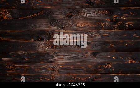 Verbrannt Holzplatte, schwarz Kohle, Textur, verbrannt, Grill Hintergrund Stockfoto