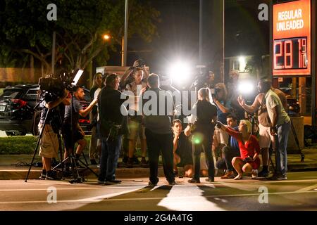 Fort Lauderdale Gay Men’s Chorus Pride Parade Unfall Stockfoto