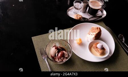Food Café@2 Conrad Hilton Buffet Restaurant Bangkok Thailand Stockfoto
