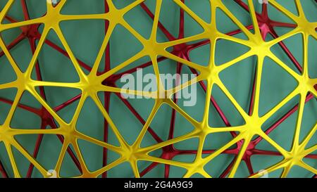 Abstrakte geometrische Form Farbe Hintergrund Stockfoto