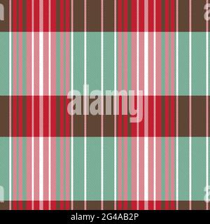 Asymmetrische Plaid strukturiert nahtlose Muster geeignet für Mode-Textilien und Grafiken Stock Vektor