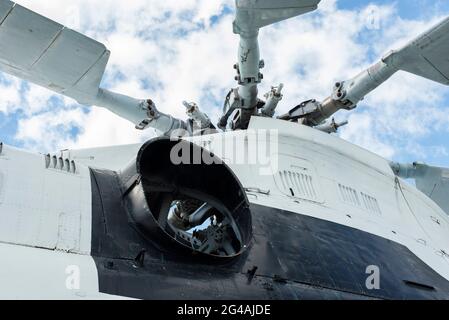 Ausstellung alter Modellflugzeuge Stockfoto