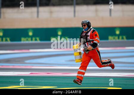 Le Castellet, Frankreich. Juni 2021. Marshall während der 6. Runde des Clio Cup Europe 2021, vom 18. Bis 20. Juni 2021 auf dem Circuit Paul Ricard, in Le Castellet - Foto Antonin Vincent/DPPI Credit: DPPI Media/Alamy Live News Stockfoto