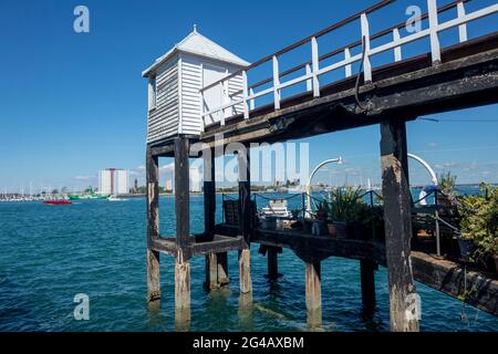 Old Portsmouth Hampshire Großbritannien Stockfoto