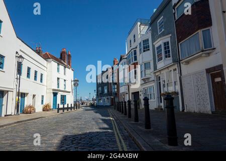 Old Portsmouth Hampshire Großbritannien Stockfoto