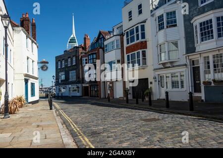 Old Portsmouth Hampshire Großbritannien Stockfoto