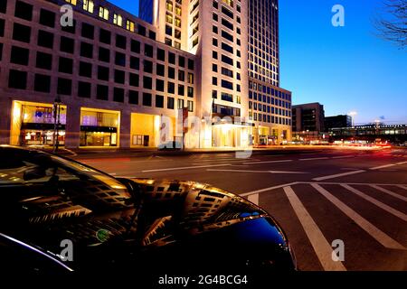 Berlin Hotel astoria kurfürstendamm, Hardenbergstraße 28, 10623 Berlin, deutschland, Christoph H. Mäckler, ku'Damm, charlottenburg, Zoofenster, 118 m Stockfoto