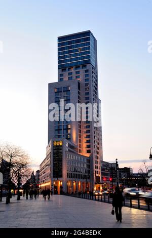 Berlin Hotel astoria kurfürstendamm, Hardenbergstraße 28, 10623 Berlin, deutschland, Christoph H. Mäckler, ku'Damm, charlottenburg, Zoofenster, 118 m Stockfoto