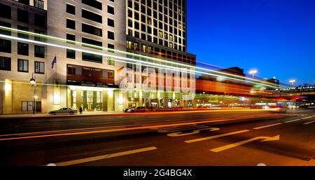 Berlin Hotel astoria kurfürstendamm, Hardenbergstraße 28, 10623 Berlin, deutschland, Christoph H. Mäckler, ku'Damm, charlottenburg, Zoofenster, 118 m Stockfoto