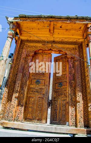 Tempel in Himachal Pradesh, Sangla und Chitkul Stockfoto