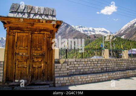 Tempel in Himachal Pradesh, Sangla und Chitkul Stockfoto