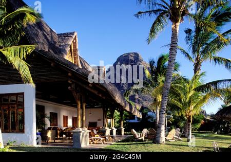 MAURITIUS. SÜDWESTKÜSTE. HALBINSEL MORNE. LE PARADIS HOTEL Stockfoto