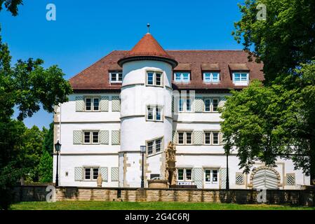 Bad Rappenau: Die Wasserburg, erbaut 1601 von Eberhard von Gemmingen Stockfoto