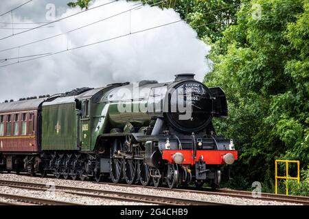 60103 Flying Scotsman, TThe White Rose Railtour Stockfoto