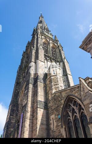 St Mary's Heritage Church (The Hub at St Mary's Art Center), Breadmarket Street, Lichfield, Staffordshire, England, Vereinigtes Königreich Stockfoto
