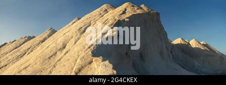 Montagne di Sale nella salina di Mallorca Stockfoto