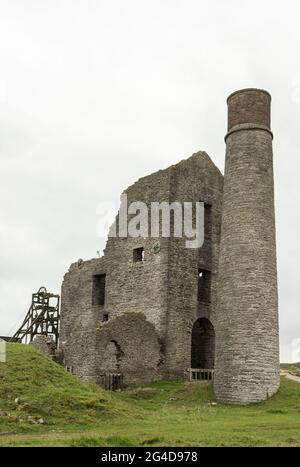 Elster Mine bei Sheldon im Peak District National Park Derbyshire England Stockfoto