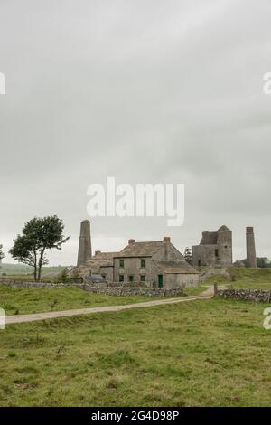 Elster Mine bei Sheldon im Peak District National Park Derbyshire England Stockfoto