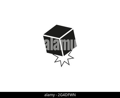 Symbol nicht ablegen, Vektor signieren Stock Vektor