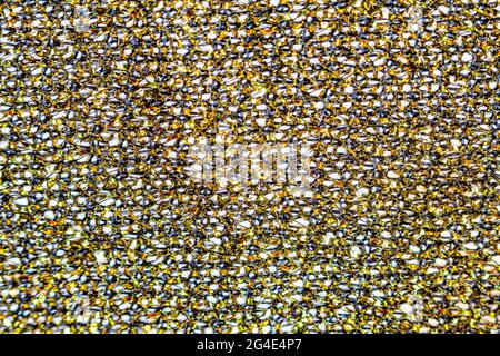 Die Textur des Stoffes. Nahaufnahme der Textur. Texturhintergrund Stockfoto