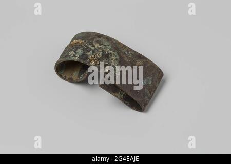 Fragment von Feuerschlauchringen aus dem Wrack des Ostindischen Hollandia. Feuerwehrauto, Feuerwehrschlauch; Fragmente, ID. NG-1975-20-H-1271-A, GEQUETSCHT. Stockfoto