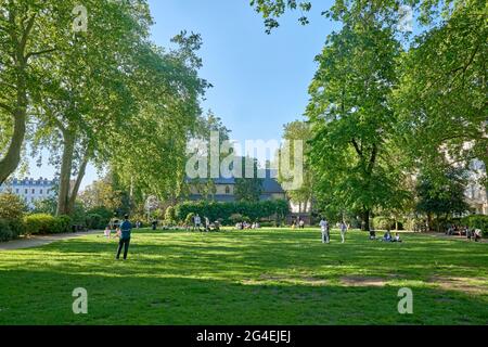 st. georges Square pimlico Stockfoto