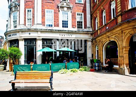 The Ivy Restaurant, St Helens Square, York, England Stockfoto