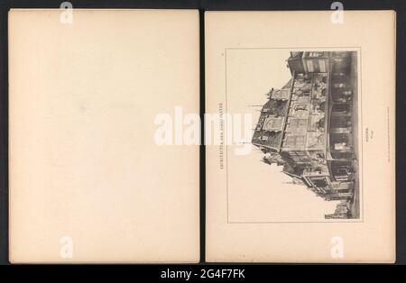 Blick auf den Waag in Hoorn; Horn. Lohn; Architektur der Niederlande. . Stockfoto