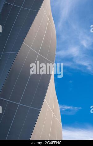 Thyssenkrupp-Testturm für Aufzüge mit Besucherplattform, Rottweil, Baden-Württemberg, Deutschland Stockfoto