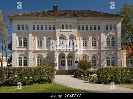 Prinzenpalais in Arminiuspark, Bad Lippspringe, Ostwestfalen-Lippe, Nordrhein-Westfalen, Deutschland Stockfoto