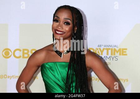 Rachel Lindsay bei der Ankunft für die 48th Daytime Emmy Awards Press Line Teil 2 - SUN, ATI Studios, Burbank, CA 13. Juni 2021. Foto: Priscilla Grant/Everett Collection Stockfoto