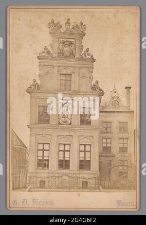 Statencollege oder Westfries Museum in Hoorn. . Stockfoto