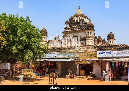 Die Tempelstadt von Khajuraho in Indien Stockfoto