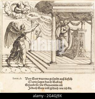 Die Verkündigung, 1547. Stockfoto