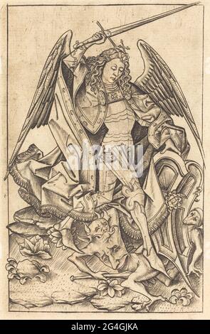 St. Michael, c. 1470/1480. Stockfoto