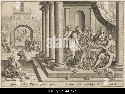 Die Pest der Frösche, 1585. Stockfoto