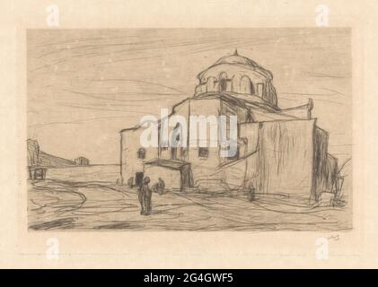 Hagia Irene. Die byzantinische Kirche Hagia Irene am Hof des Topkapi-Palastes in Konstantinopel. Stockfoto