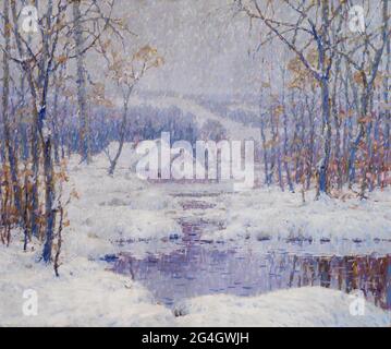 Winterzauber, ca. 1933-1934. Stockfoto