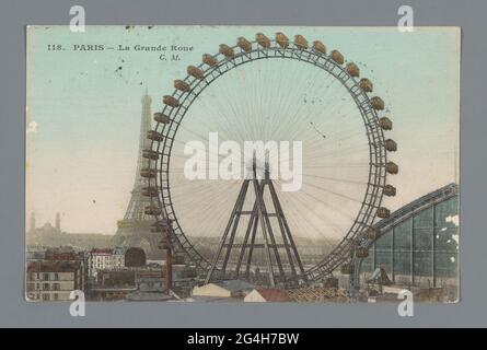 Paris - Das Große Rad. . Stockfoto
