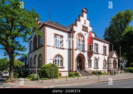 Deutschland, Erkrath, Alt-Erkrath, Bergisches Land, Niederbergisches Land, Niederberg, Rheinland, Nordrhein-Westfalen, NRW, Rathaus mit Bürgermeisteramt, Kommunen Stockfoto