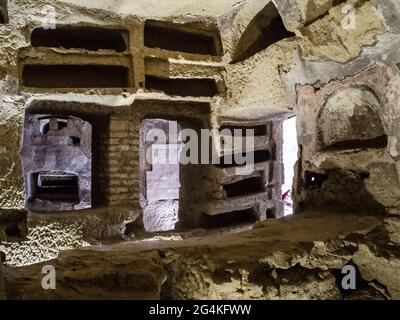 San Gennaro, Katakomben, Heilige Meile, Neapel, Kampanien, Italien, Europa Stockfoto