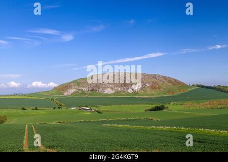 Das Traprain-Gesetz East Lothian, Schottland, Vereinigtes Königreich Stockfoto