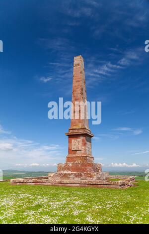 The Balfour Monument East Lothian, Schottland, Großbritannien Stockfoto