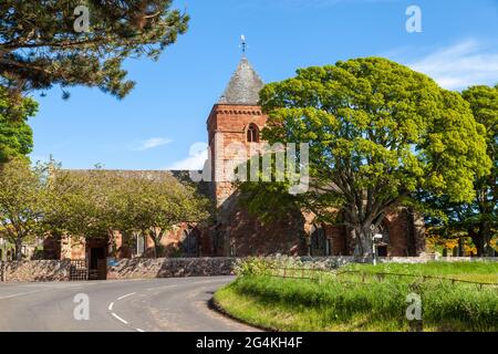 St. Mary's Parish Church, Whitekirk, East Lothian, Schottland Stockfoto