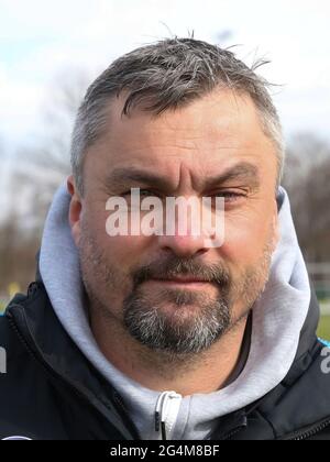 Cheftrainer Thomas Reis VfL Wolfsburg U19 A-Juniors Bundesliga North Northeast Season 2018-19 Stockfoto