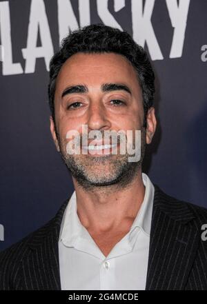 Los Angeles, Kalifornien. Juni 2021. Eytan Rockaway bei Ankunft zur LANSKY Premiere, Harmony Gold Theater, Los Angeles, CA, 21. Juni 2021. Kredit: Elizabeth Goodenough/Everett Collection/Alamy Live Nachrichten Stockfoto