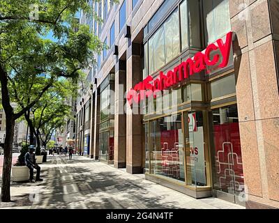 CVS/pharmacy auf der Fifth Avenue in New York City, USA Stockfoto