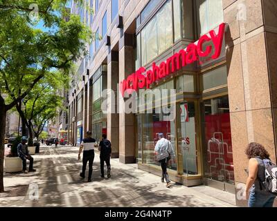 CVS/pharmacy auf der Fifth Avenue in New York City, USA Stockfoto