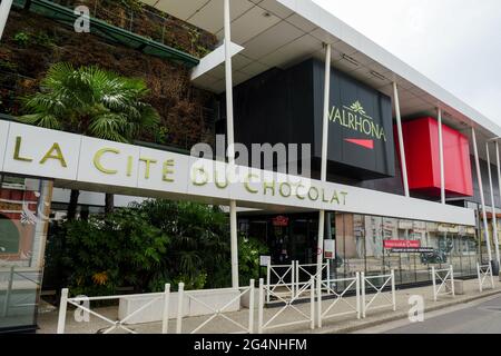 La Cité du Chocolat, Valrhona, Tain l'Hermitage, Drôme, REGION AURA, Frankreich Stockfoto